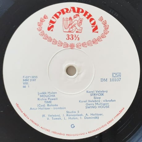 STUDIO 5 ENSEMBLE (Karel Velebny, etc.) - Studio 5 (SUPRAPHON DM10107)