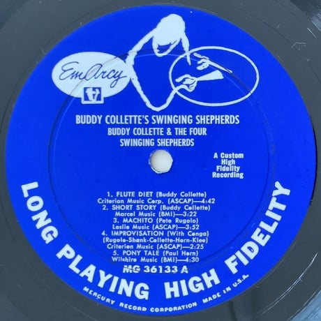 BUDDY COLLETTE - Swinging Shepherds (EMARCY MG36133)