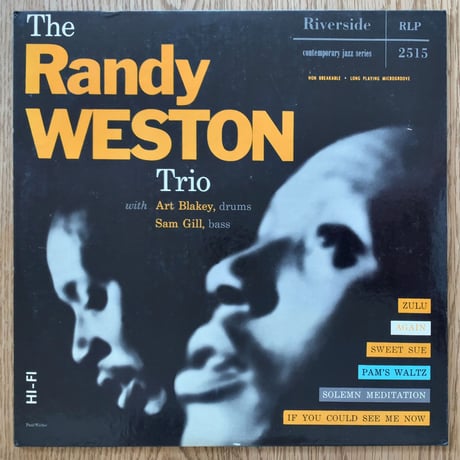 RANDY WESTON - The Randy Weston Trio (RIVERSIDE RLP2515)