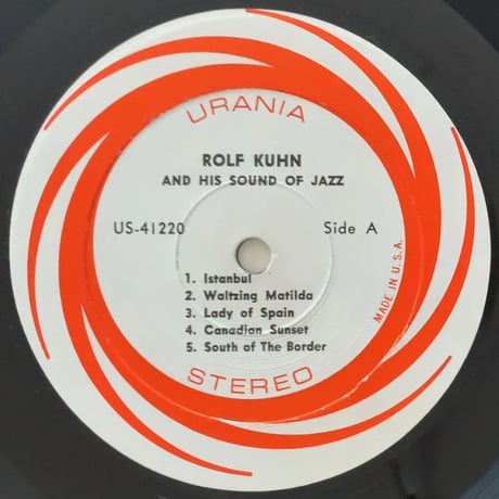 ROLF KUHN - and His Sound of Jazz (URANIA US-41220)