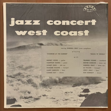 WARDELL GRAY - Jazz Concert West Coast (SAVOY MG12012) Re