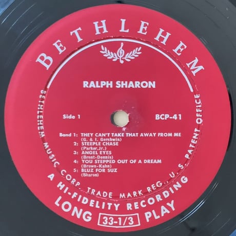 RALPH SHARON - Ralph Sharon (BETHLEHEM BCP-41)