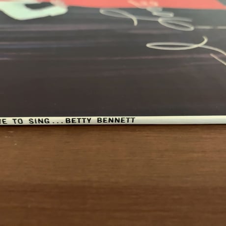BETTY BENNETT - I Love to Sings (UNITED ARTISTS UAL3070)