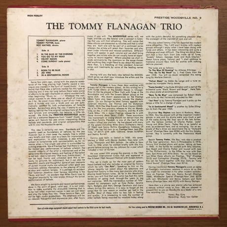 TOMMY FLANAGAN - The Tommy Flanagan Trio (MOODSVILLE MVLP9)