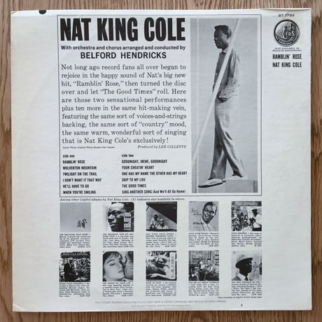 NAT KING COLE - Ramblin' Rose (CAPITOL ST-1793)