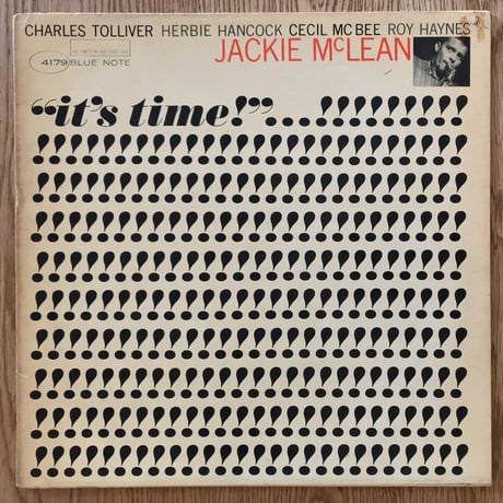 JACKIE McLEAN - It's Time! (BLUE NOTE BLP4179)