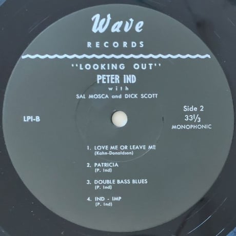 PETER IND - Looking Out (WAVE LP-1)