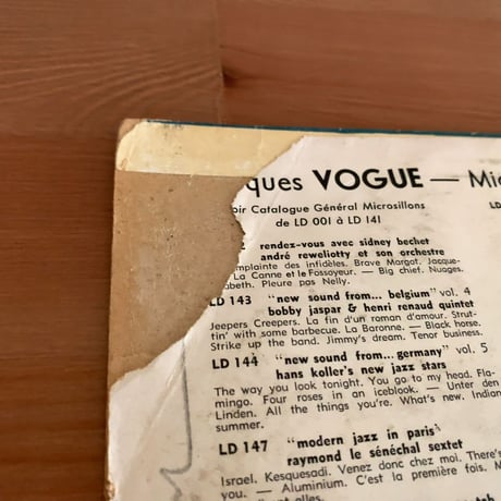 CHARLIE PARKER - Vol.2 (VOGUE L.D.059)