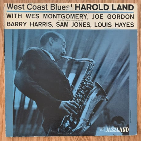 HAROLD LAND - West Coast Blues! (JAZZLAND JLP20)