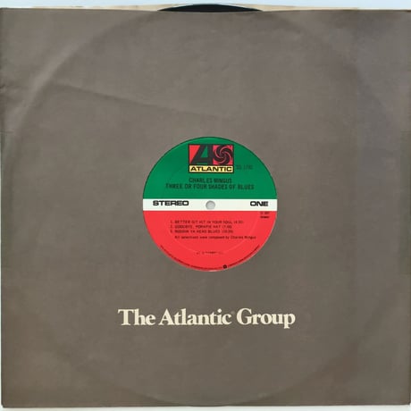 CHARLES MINGUS - Three or Four Shades of Blues (ATLANTIC SD1700)