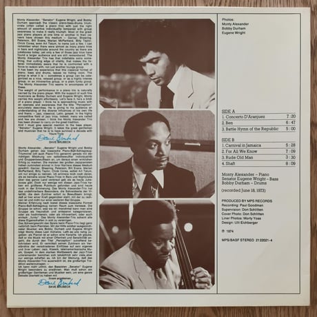 MONTY ALEXANDER - Perception (MPS 21 22021-4)