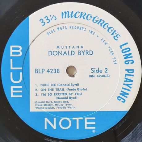 DONALD BYRD - Mustang! (BLUE NOTE BLP4238)