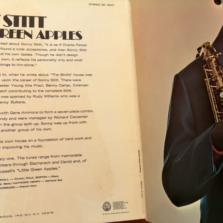 SONNY STITT - Little Green Apples (SOLID STATE SS18047)