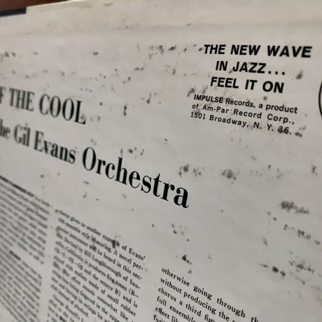 GIL EVANS - Out Of The Cool (impulse! A-4)