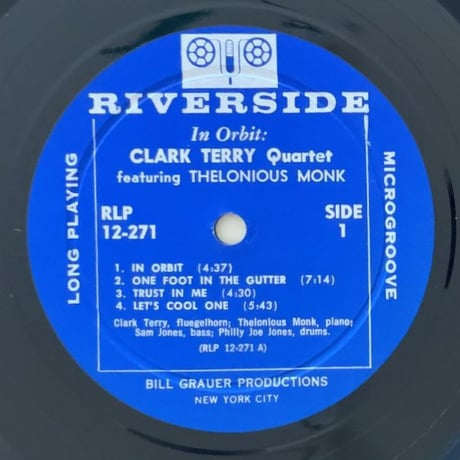 CLARK TERRY with THELONIOUS MONK - in Orbit (RIVERSIDE RLP12-271)