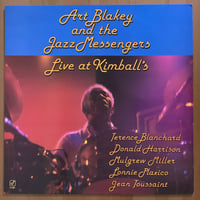 ART BLAKEY - Live at Kimball's (CONCORD CJ-307)