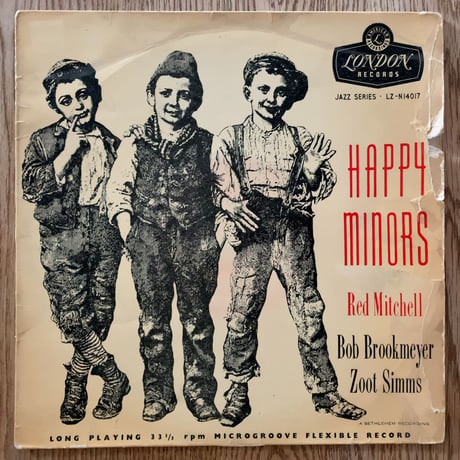 RED MITCHELL - Happy Minors (LONDON LZ-N14017)