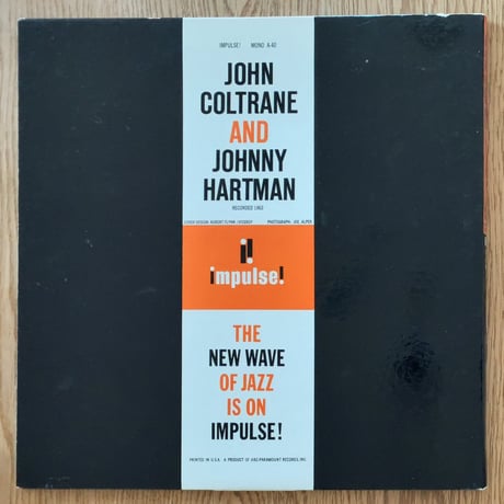 JOHN COLTRANE & JOHNNY HARTMAN - John Coltrane and Johnny Hartman (impulse! A-40)