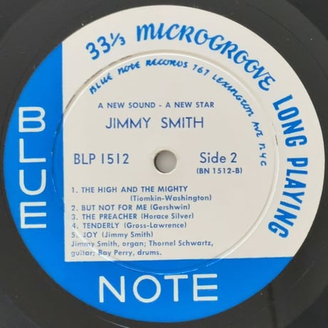 JIMMY SMITH - New Sound a New Star Vol.1 (BLUE NOTE BLP1512)