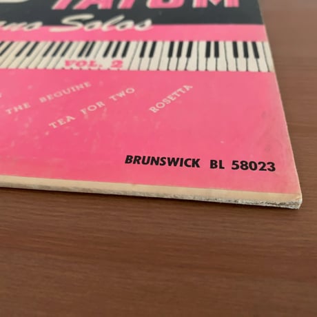 ART TATUM - Piano Solos Vol.2 (BRUNSWICK BL58023)
