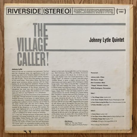 JOHNNY LYTLE - The Village Caller! (RIVERSIDE RS9480)