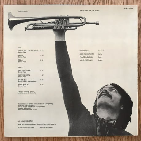 ENRICO RAVA - The Pilgrim and The Stars (ECM 1063)