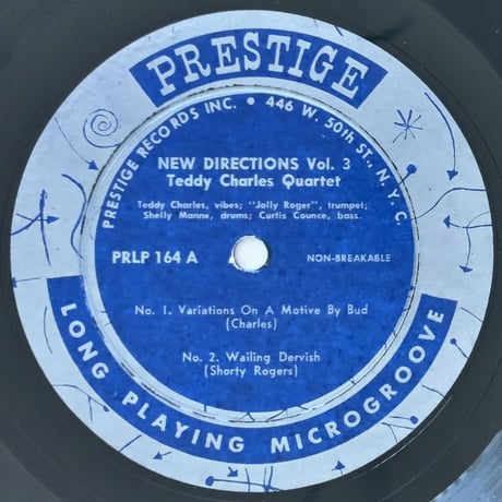 TEDDY CHARLES - New Directions 3 (PRESTIGE PRLP164)