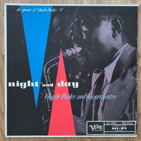 CHARLIE PARKER - Night and Day (VERVE MGV-8003)
