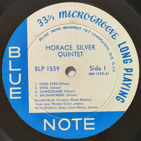 HORACE SILVER - 6 Pieces of Silver (BLUE NOTE BLP1539)