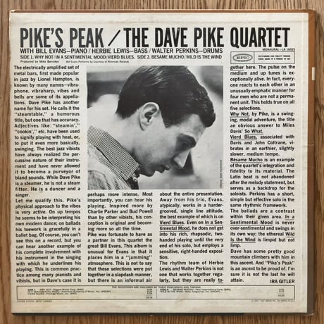 DAVE PIKE - Pike's Peak (EPIC LA16025)
