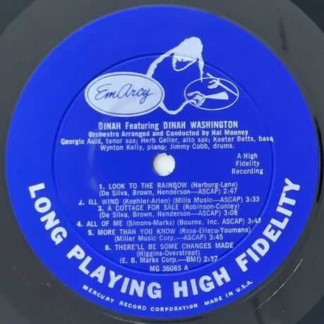 DINAH WASHINGTON - Dinah (EMARCY MG36065)