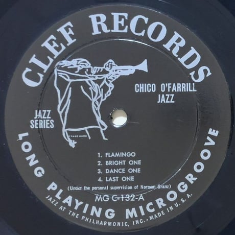 CHICO O'FARRILL - Chico O'Farrill Jazz (CLEF MGC-132)