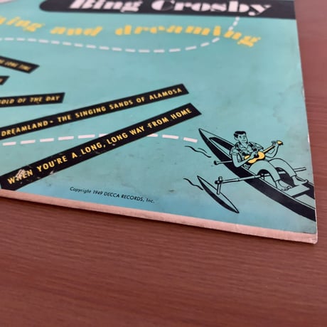 BING CROSBY - Drifting and Dreaming (DECCA DL5119)