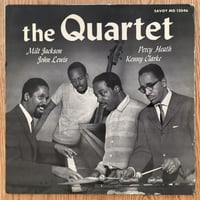 MILT JACKSON, JOHN LEWIS - The Quartet (SAVOY MG12046)