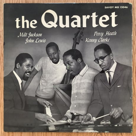MILT JACKSON, JOHN LEWIS - The Quartet (SAVOY MG12046)