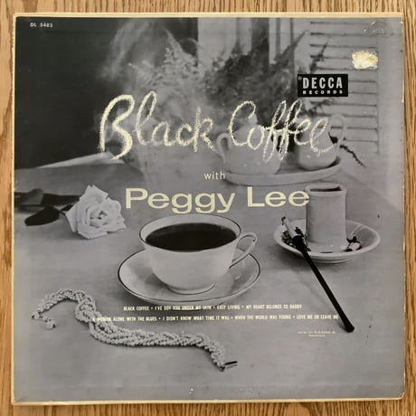 PEGGY LEE - Black Coffee (DECCA DL5482)