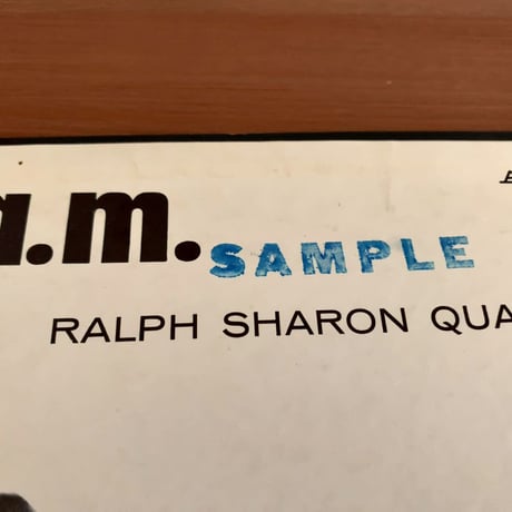 RALPH SHARON - 2:38 a.m. (ARGO LP635)