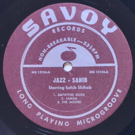 SAHIB SHIHAB - Jazz Sahib (SAVOY MG12124) Re