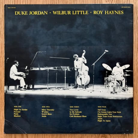 DUKE JORDAN - Live in Japan (STEEPLE CHASE SCS-1063/64)