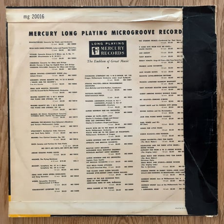 V.A.(Coleman Hawkins, Don Byas, Tab Smith, Corky Corcoran, etc.) - Tenor Jazz (MERCURY MG20016)
