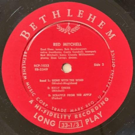RED MITCHELL - Happy Minors (BETHLEHEM BCP1033)