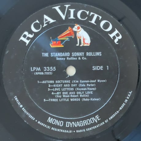 SONNY ROLLINS - The Standard (RCA VICTOR LPM3355)