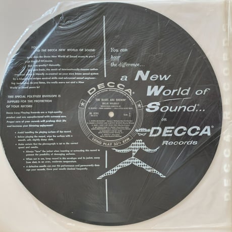 BILLIE HOLIDAY - The Blues Are Brewin' (DECCA DL8701)
