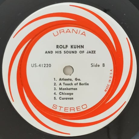 ROLF KUHN - and His Sound of Jazz (URANIA US-41220)