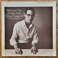 BILL EVANS - Sunday at The Village Vanguard (INTERDISC/RIVERSIDE RLP9376)