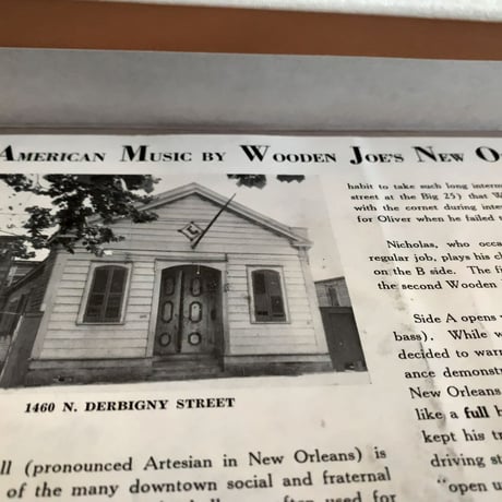 WOODEN JOE'S NEW ORLEANS BAND - A Nite At Artesian Hall (AMERICAN MUSIC LP640)