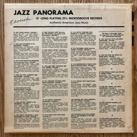 DUKE ELLINGTON - Reminiscing in Tempo (JAZZ PANORAMA 1816)