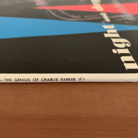 CHARLIE PARKER - Night and Day (VERVE MGV-8003)