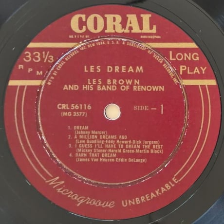LES BROWN - Le's Dream (CORAL CRL56116)