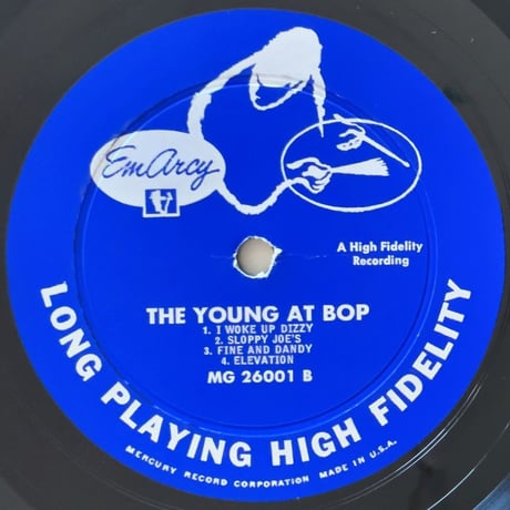 RED RODNEY, AL HAIG / CHARLIE VENTURA - Young At Bop (EMARCY MG26001)
